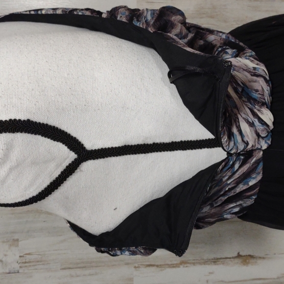 tibi New York One Shoulder Cocktail Dress - Picture 5 of 16